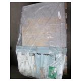 Pallet of assorted tiles and trim t... Pallet of assorted tiles and trim t...