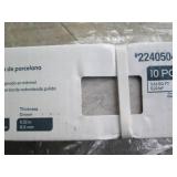 Pallet of assorted tiles and trim t... Pallet of assorted tiles and trim t...