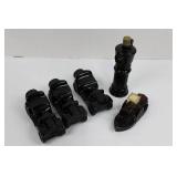 Avon Windjammer After Shave 6 Oz & Wild Country After Shave 5 Oz - Vintage Bottles (EMPTY)