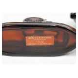 Avon Windjammer After Shave 6 Oz & Wild Country After Shave 5 Oz - Vintage Bottles (EMPTY)