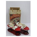 Rapaport Shoes Inc. Satellite Jumping Shoes - Vintage Kids' Toy with Coil Springs
