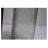 Vintage whiskey decanters: Jack Daniel's, Old Fitzgerald, cobalt blue (Lot of 5) (EMPTY)