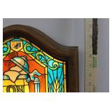Heileman's Old Style On Tap Stained Glass Wall Sign ~19'Tall