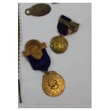 Fraternal Medals & Ribbons Group - Spolek Sv. Frantiska Ser, Lonsdale MN