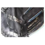 Baseball Gloves - Wilson A360 13in Softball Glove & Mizuno 13in Full-Grain Leather Glove