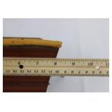 Birdhouse - Birch Bark Cottage Style with Yellow Finch Figurine 8'L x 8'W x 7'H