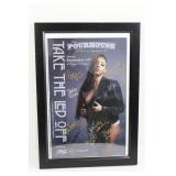 Take The Led Off Poster Signed - The Pourhouse Minneapolis Framed Print 20' x 14'