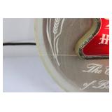 Miller High Life Round Light up Beer Sign - Vintage Advertising Wall Decor Approximately 12'