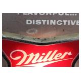 Miller High Life Round Light up Beer Sign - Vintage Advertising Wall Decor Approximately 12'
