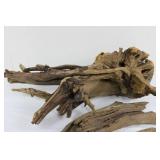 Driftwood Decor Set - 4 Pieces (Three Branches & Flat Slab) 20'-25'