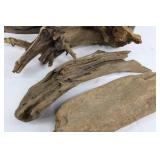 Driftwood Decor Set - 4 Pieces (Three Branches & Flat Slab) 20'-25'