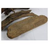 Driftwood Decor Set - 4 Pieces (Three Branches & Flat Slab) 20'-25'