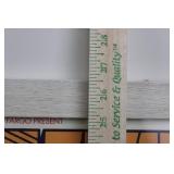 Framed Psychedelic Poster Art - Colorful Landscape with Stylized Figure 26.5' x 20.5'