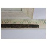 Framed Psychedelic Poster Art - Colorful Landscape with Stylized Figure 26.5' x 20.5'