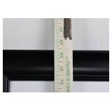 Tonka Framed Wall Art - Black & White Photo of Child in Gas Mask in Tonka Truck 28.5' x 22.5'