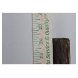 Carpenter's Mallet - Vintage Wooden Mallet with Iron Ferrules 26.5' Tall