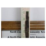 North County Newspapers Bocce Ball Championship Poster - 1990 World Beach Championship (Framed) 19.5' x 11.5'