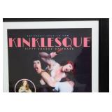 KINKLESQUE Poster - Framed Print 'Fifty Shades of Tease' Minneapolis 21.5' x 15.5'
