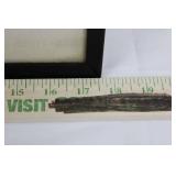 Vic Cartoon Print Pair - 2 Framed Black Wood Frames, German Humor & Bar Scene