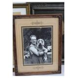 Five Vintage Framed Pictures - Landscapes & Portraits in Ornate Frames Many Sizes