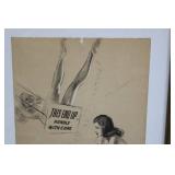 Five Vintage Framed Pictures - Landscapes & Portraits in Ornate Frames Many Sizes