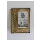 WM. R. KOLCK CO. Infants' Wear Exclusively Photo Frame Thermometer ~8' x 5'
