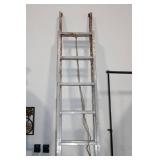 Aluminum Ladder - 16' Tall Extension Style for Indoor or Outdoor Use