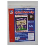 NFL Sports Collectors Series Lighted Window Sign - Vikings Country (11' x 9.75')