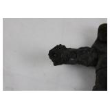 Gorilla Action Figures (Lot of 3) - Dark Textured Plastic Finish, Toy Figures