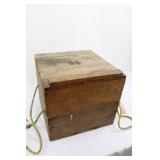 BB Vintage Cast Iron Cookware Set in Wooden Box