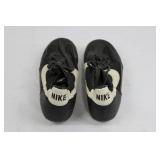 Nike Soccer Cleats - Size US 8.5 - Black/White with Cream Heel Tab