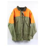 Cabela's Outdoor Gear Jacket XL Tall Olive/Orange Nylon Shell