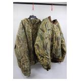 Columbia Delta Hunter Camo Jacket - Hooded - XXL Tall - Made in Indonesia - Outdoor Wear