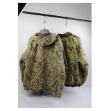 Columbia Delta Hunter Camo Jacket - Hooded - XXL Tall - Made in Indonesia - Outdoor Wear