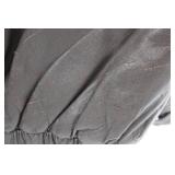 Eddie Bauer Tall Men's XXL Genuine Leather Goose Down Bomber Jacket