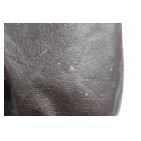 Eddie Bauer Tall Men's XXL Genuine Leather Goose Down Bomber Jacket