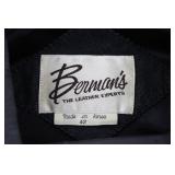 Leather Fringe Jacket - Size 42 - Made in Korea