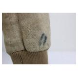 Bernard's The Leather Experts Shearling-Lined Suede Bomber Jacket - Size 44