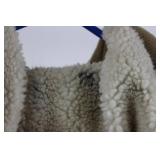 Bernard's The Leather Experts Shearling-Lined Suede Bomber Jacket - Size 44