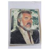 Jim Silke Portrait Print & Bettie Page Queen of the Nile Book and Kenny Rogers