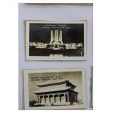 Vintage Chicago World's Fair Postcard Collection with 1933 Picnic Card & 1934 Landmarks