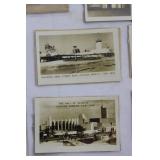 Vintage Chicago World's Fair Postcard Collection with 1933 Picnic Card & 1934 Landmarks