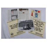 Vintage Fishing Memorabilia - (Lot of 7)