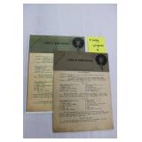 Boy Scouts of America Memorabilia Collection: National Camping Award Certificate, Cookery Manuals & Ephemera