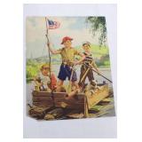 Boy Scouts of America Memorabilia Collection: National Camping Award Certificate, Cookery Manuals & Ephemera