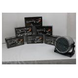 Strobe Lights With Sound - 10 LED Battery Lights, 6.75 Ft Indoor Use