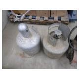 Propane Shop Heater & 2 Tanks