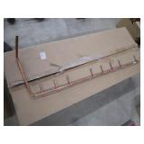 Copper Header, Short Orifice Pipe