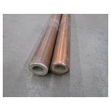 2pcs 1 3/8" Copper Refrigeration Line 20