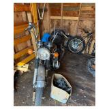 1972 Honda Motorcycle Project Bike with Spare Parts